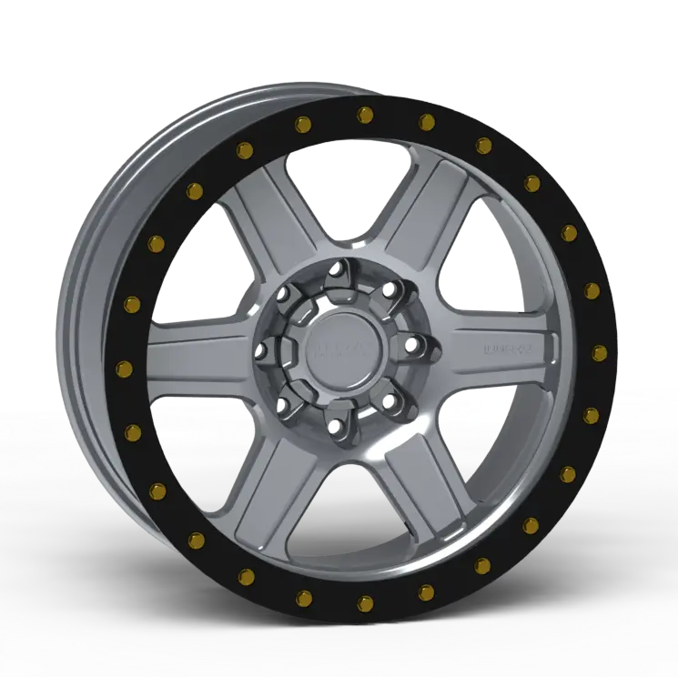 G400 Simulated Beadlock Wheel 20X10.0" 8 Lug - Standard Ring 1