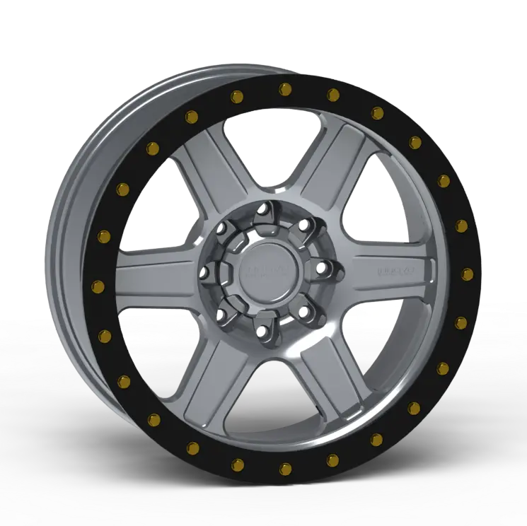 G400 Simulated Beadlock Wheel 20X10.0" 8 Lug - Techlite Ring 1