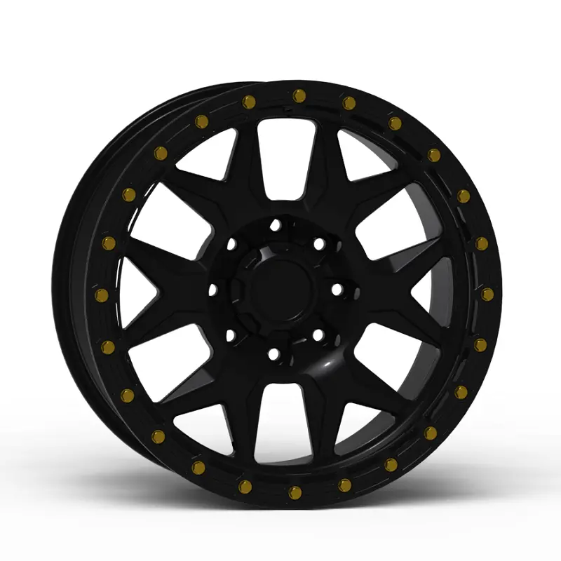G700 Simulated Beadlock Wheel 20X10.0" 8 Lug - Techlite Ring 5
