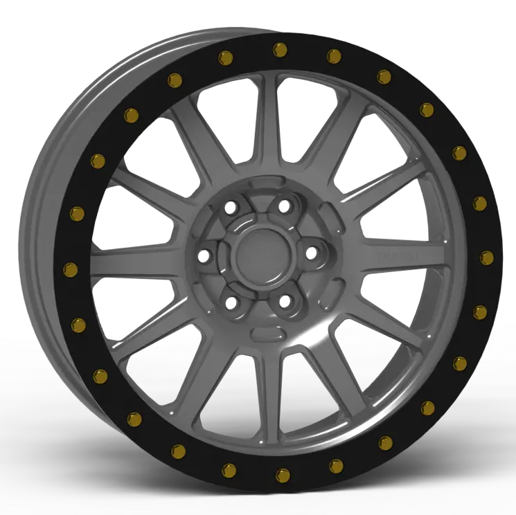 G600 Simulated Beadlock Wheel 20X9.0" 5 & 6 Lug - Techlite Ring 9