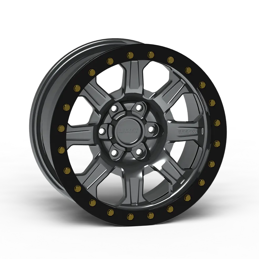 G500 Simulated Beadlock Wheel 17X8.5" 5 & 6 Lug - Techlite Ring 1