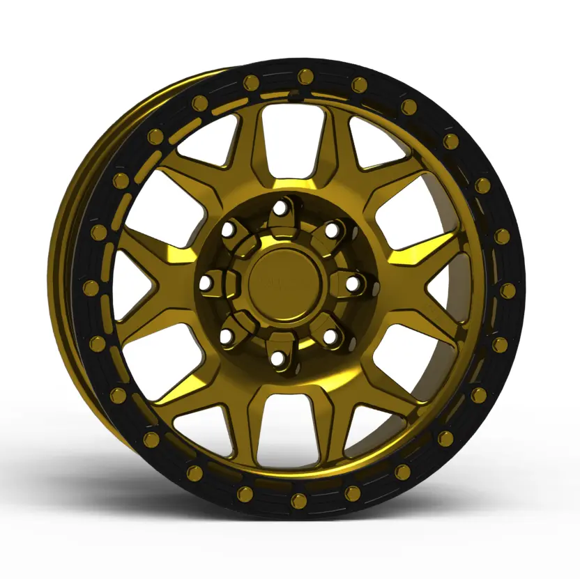 G700 Simulated Beadlock Wheel 18X9.0" 8 Lug - Standard Ring 2