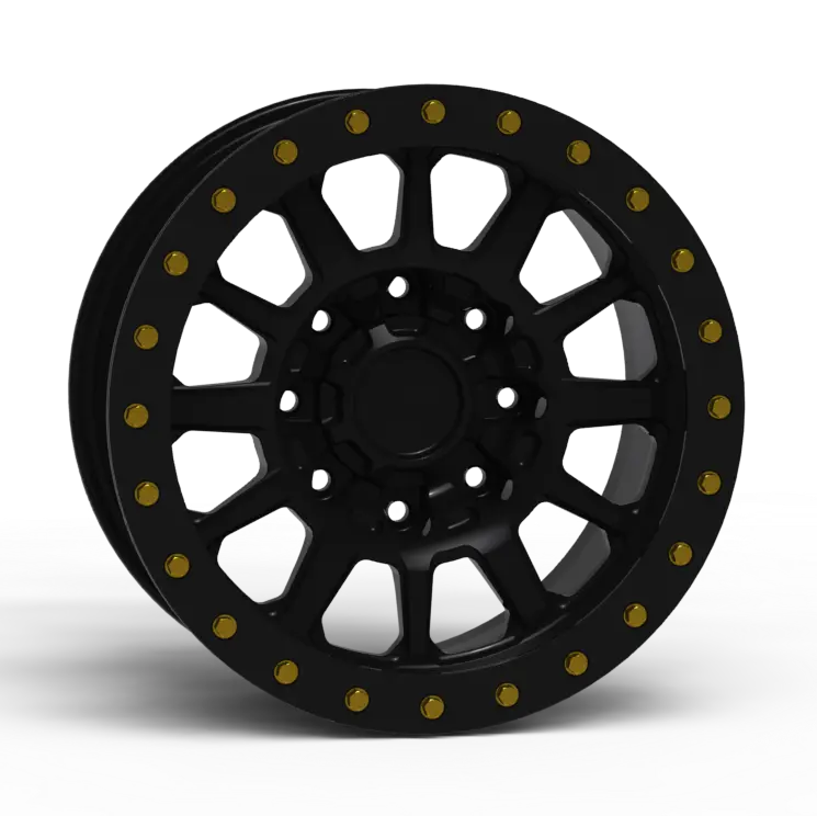 G600 Simulated Beadlock Wheel 17X8.5" 8 Lug - Standard Ring 6