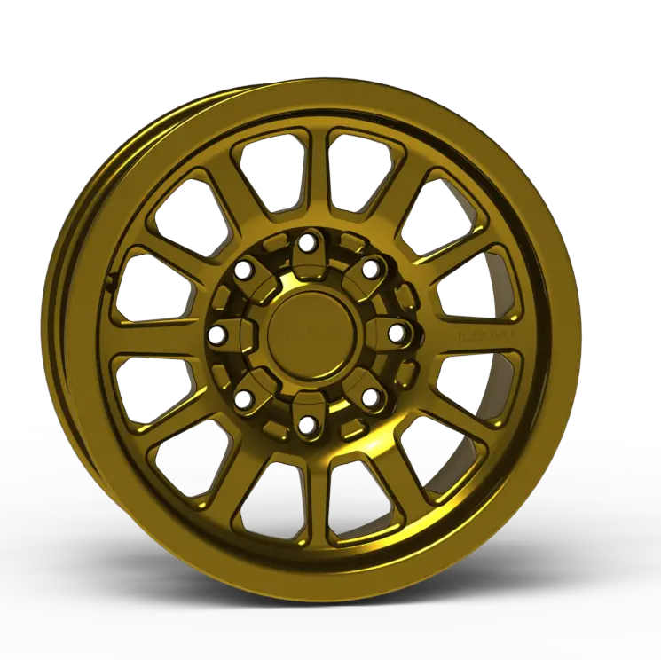G600 Smooth Lip Wheel 17X8.5" 8 Lug 4