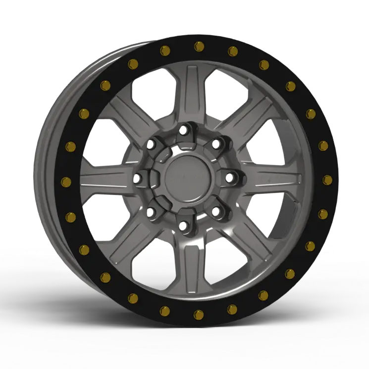G500 Simulated Beadlock Wheel 18X9.0" 8 Lug - Standard Ring 1