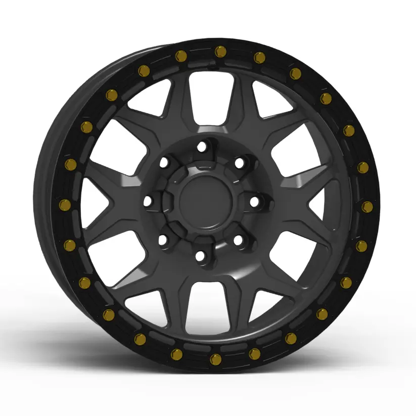 G700 Simulated Beadlock Wheel 17X8.5" 8 Lug - Standard Ring 3