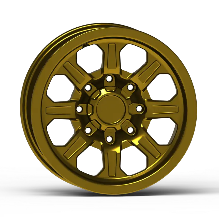 G500 Smooth Lip Wheel 17X8.5" 8 Lug 7