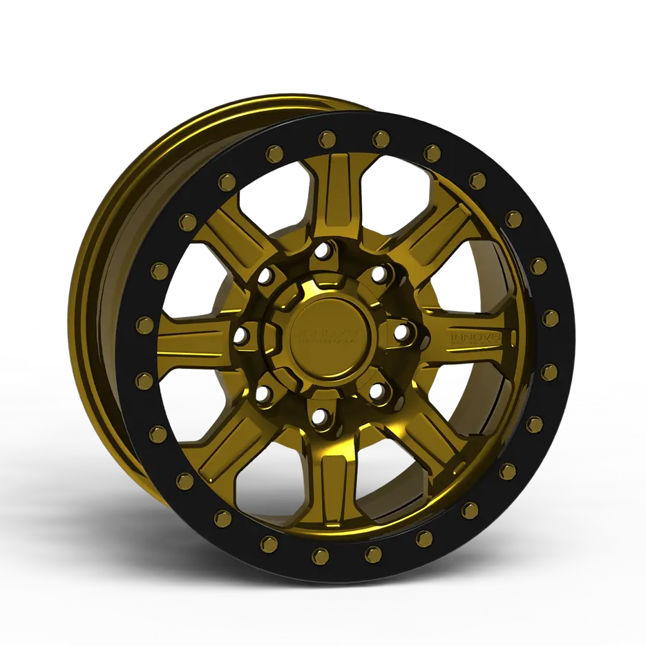 G500 Simulated Beadlock Wheel 17X8.5" 8 Lug - Techlite Ring 3