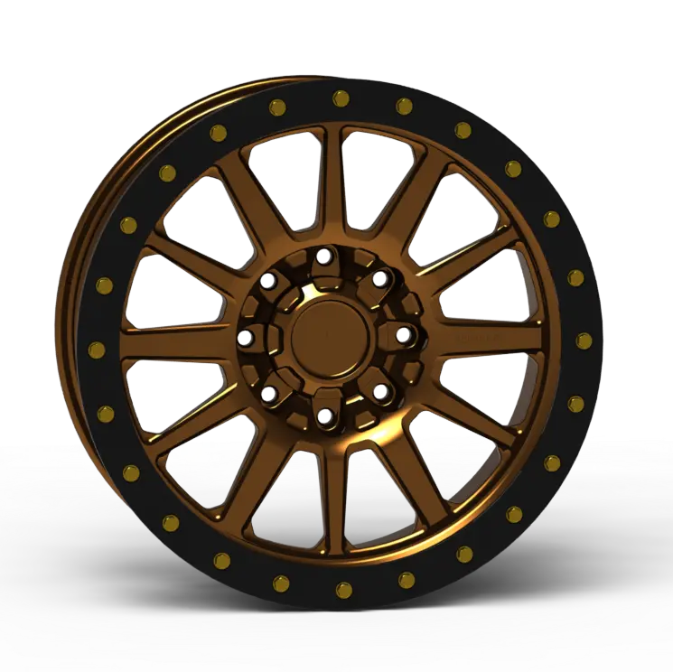 G600 Simulated Beadlock Wheel 20X10.0" 8 Lug - Standard Ring 7