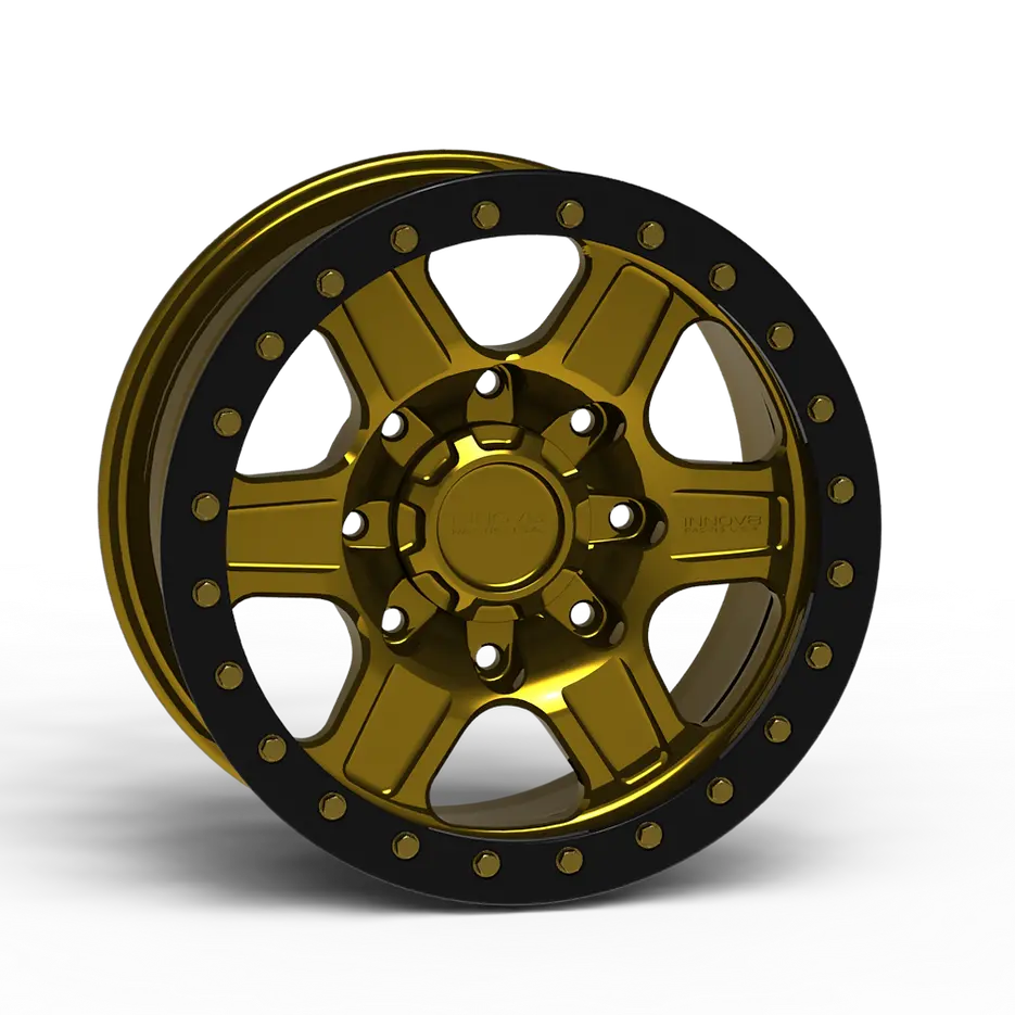 G400 Simulated Beadlock Wheel 17X8.5" 8 Lug - Standard Ring 6