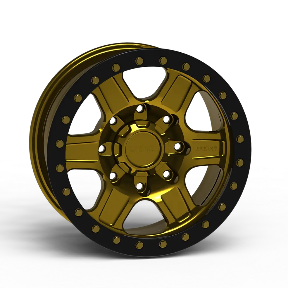 G400 Simulated Beadlock Wheel 18X9.0" 8 Lug - Techlite Ring 4