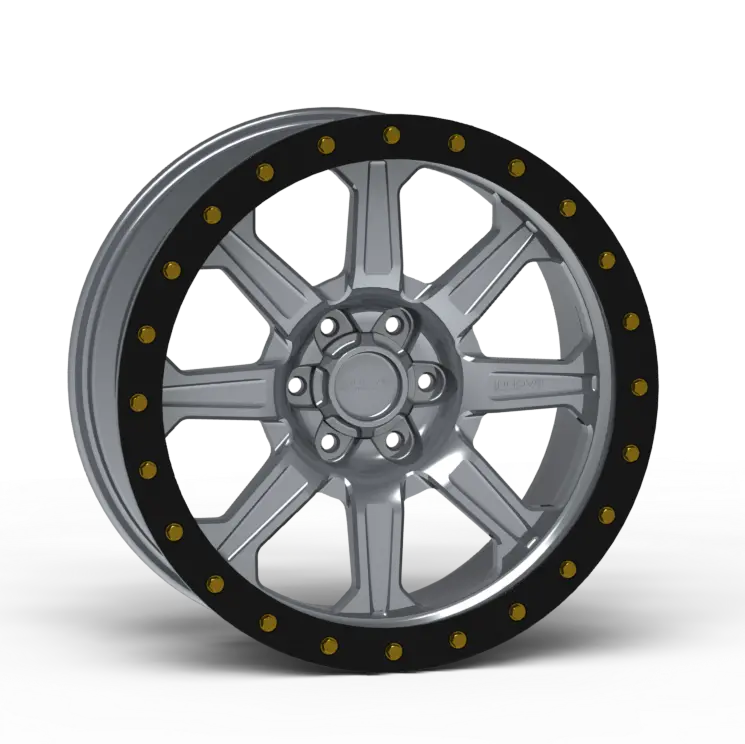 G500 Simulated Beadlock Wheel 20X9.0" 5 & 6 Lug - Techlite Ring 1
