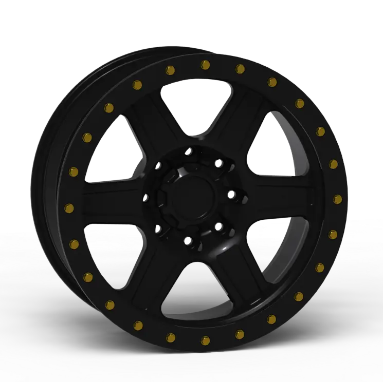 G400 Simulated Beadlock Wheel 20X9.0" 8 Lug - Techlite Ring 5