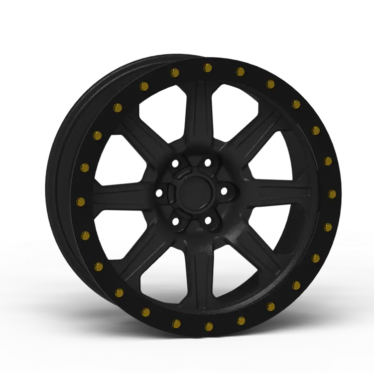 G500 Simulated Beadlock Wheel 17X8.5" 5 & 6 Lug - Standard Ring 3