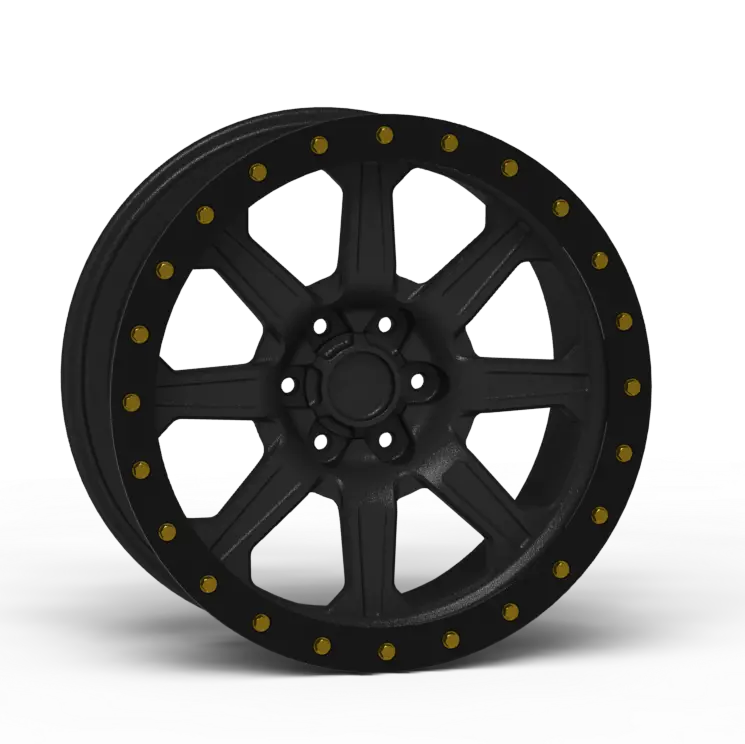 G500 Simulated Beadlock Wheel 20X9.0" 5 & 6 Lug - Techlite Ring 5
