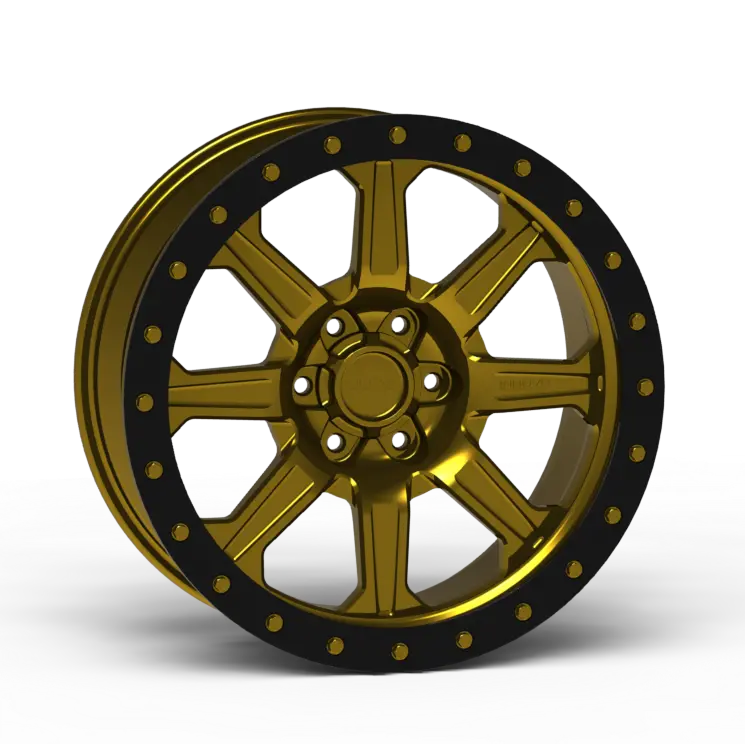 G500 Simulated Beadlock Wheel 20X9.0" 5 & 6 Lug - Techlite Ring 3
