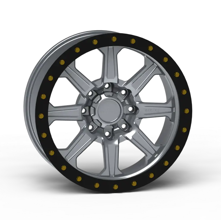 G500 Simulated Beadlock Wheel 20X10.0" 8 Lug - Standard Ring 1