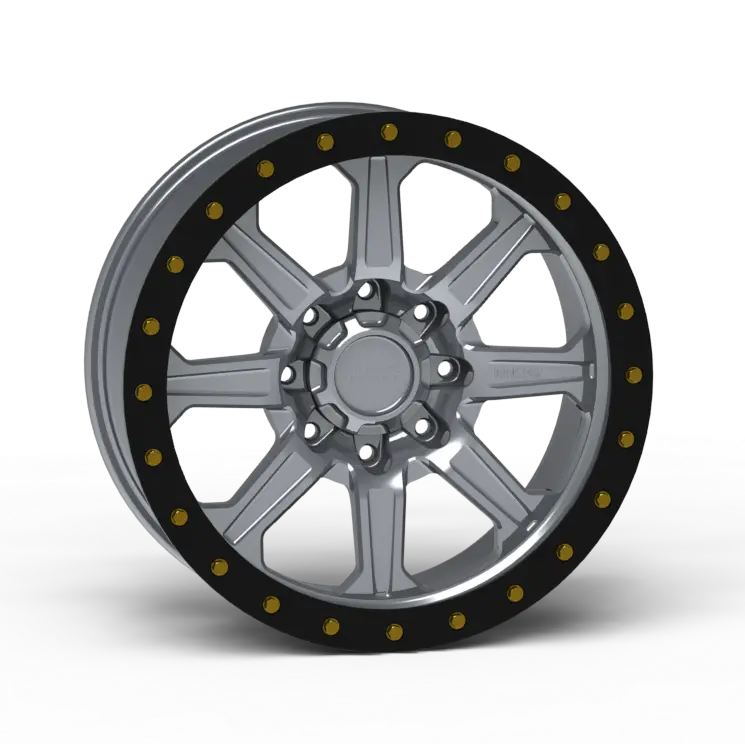 G500 Simulated Beadlock Wheel 20X10.0" 8 Lug - Techlite Ring 1