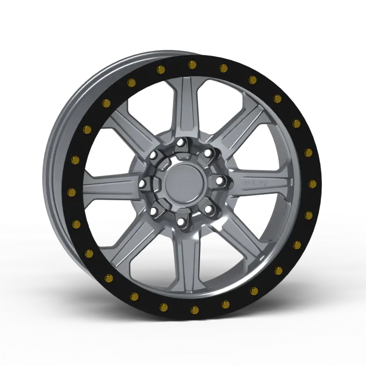 G500 Simulated Beadlock Wheel 20X9.0" 8 Lug - Standard Ring 1