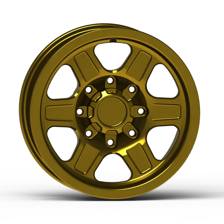 G400 Smooth Lip Wheel 17X8.5" 8 Lug 6
