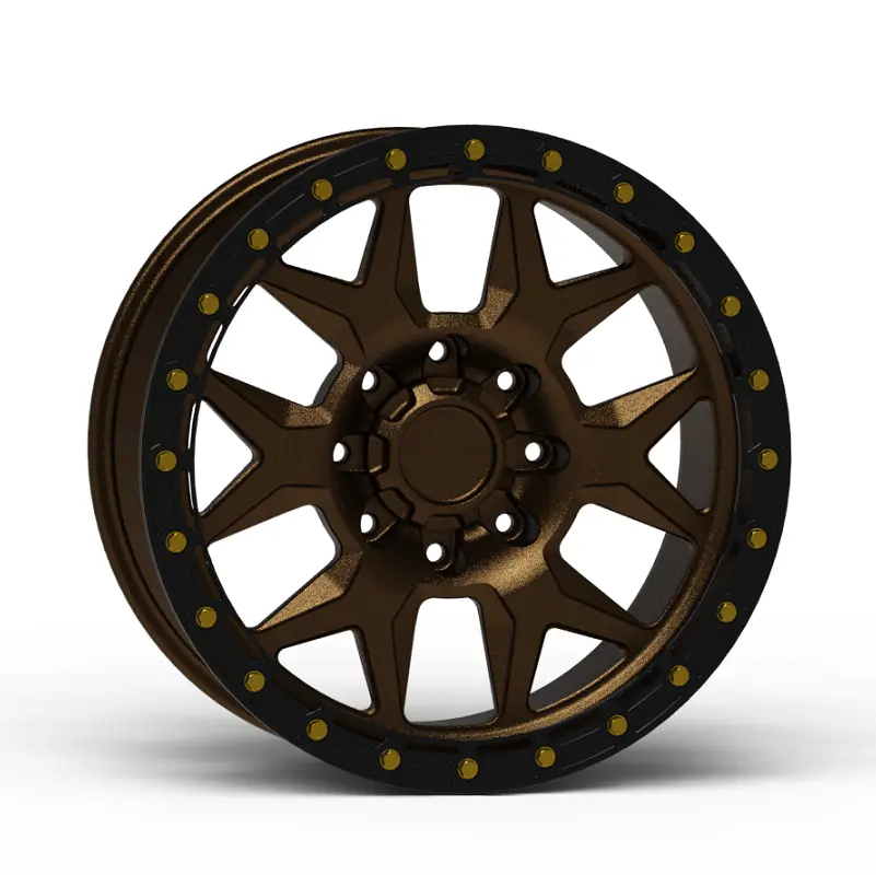 G700 Simulated Beadlock Wheel 20X10.0" 8 Lug - Techlite Ring 7