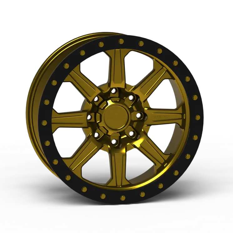 G500 Simulated Beadlock Wheel 20X10.0" 8 Lug - Standard Ring 8