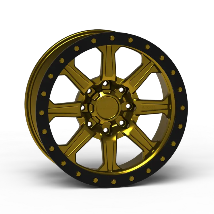 G500 Simulated Beadlock Wheel 20X9.0" 8 Lug - Techlite Ring 3
