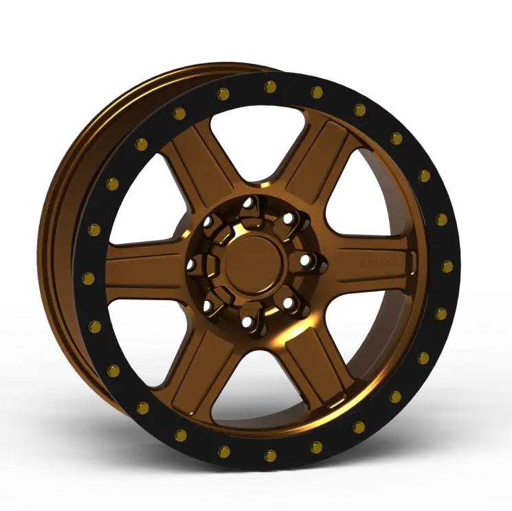 G400 Simulated Beadlock Wheel 20X10.0" 8 Lug - Standard Ring 9
