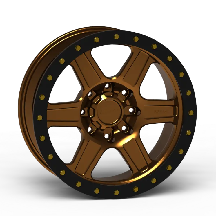 G400 Simulated Beadlock Wheel 20X9.0" 8 Lug - Techlite Ring 6