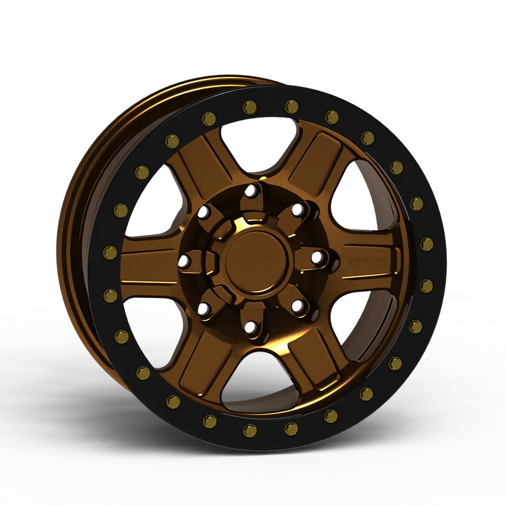 G400 Simulated Beadlock Wheel 18X9.0" 8 Lug - Techlite Ring 7