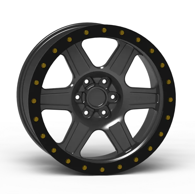 G400 Simulated Beadlock Wheel 20X9.0" 5 & 6 Lug - Standard Ring 7