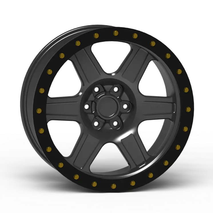 G400 Simulated Beadlock Wheel 20X9.0" 5 & 6 Lug - Techlite Ring 5