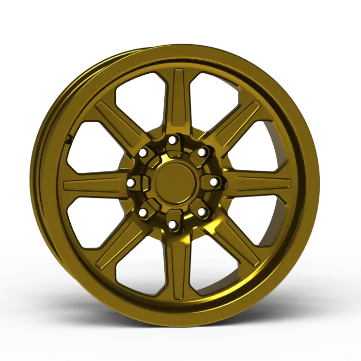 G500 Smooth Lip Wheel 20X9.0" 8 Lug 6