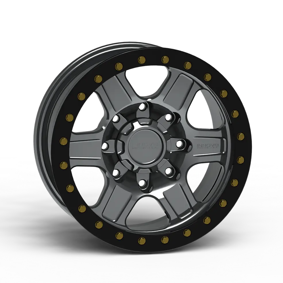 G400 Simulated Beadlock Wheel 18X9.0" 8 Lug - Techlite Ring 1