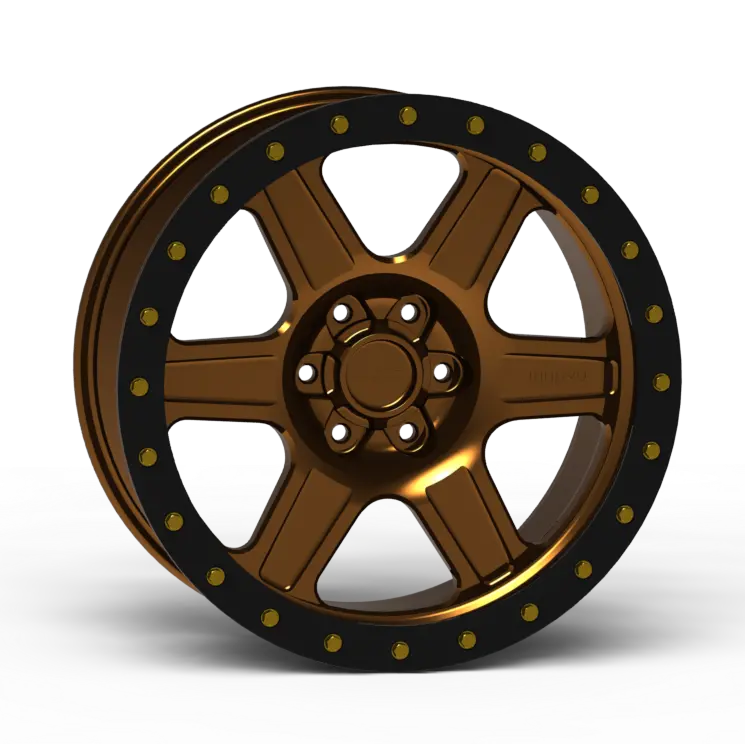 G400 Simulated Beadlock Wheel 20X9.0" 5 & 6 Lug - Standard Ring 6