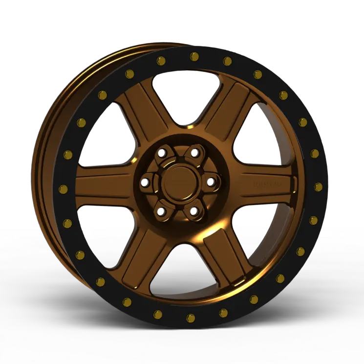 G400 Simulated Beadlock Wheel 20X9.0" 5 & 6 Lug - Techlite Ring 6