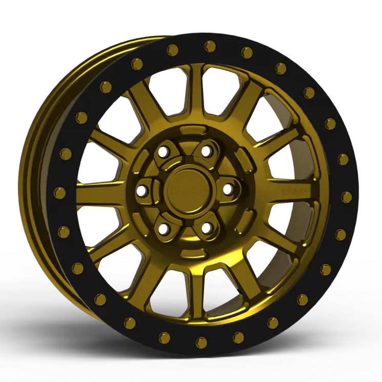 G600 Simulated Beadlock Wheel 18X9.0" 5 & 6 Lug - Techlite Ring 4