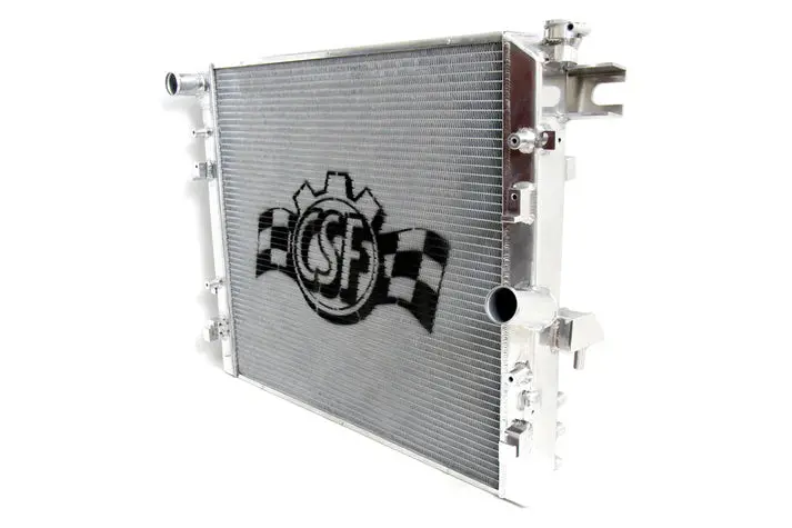 07-12 Jeep Wrangler (Jk) Heavy Duty (At & Mt) All-Aluminum Radiator 2