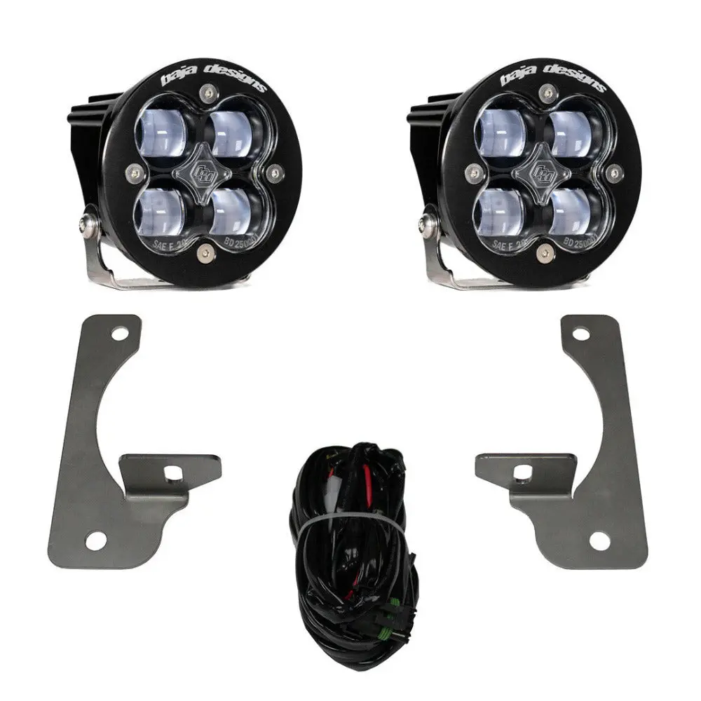 Jeep Jk Squadron-R Sae Fog Pocket Light Kit - Jeep 2007-09 Wrangler Jk; Note: W/ Premium Oe Bumper 1