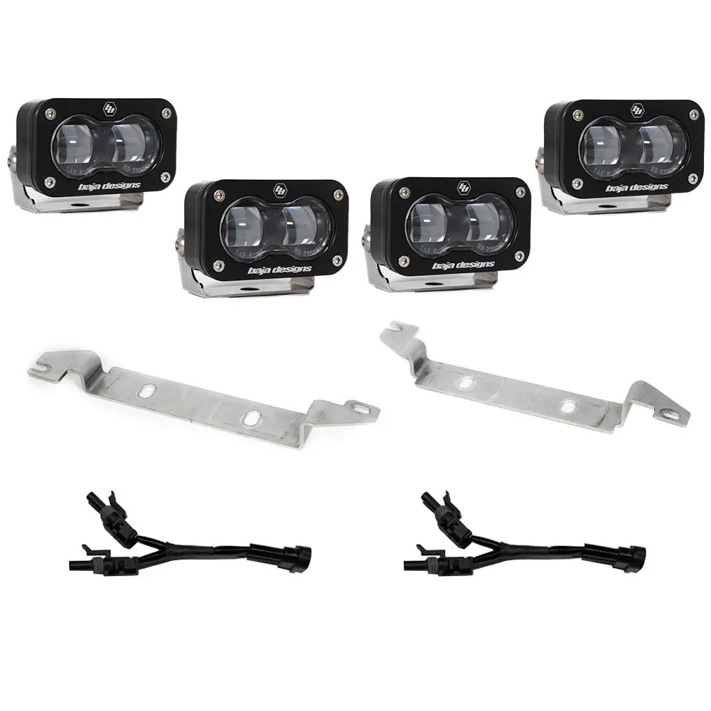 2022-2026 Toyota Tundra S2 Sae Oem Fog Light Replacement Kit - Clear 1