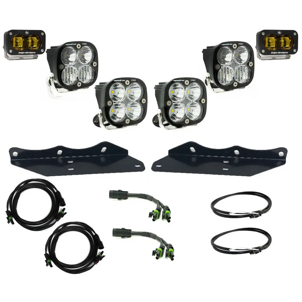 17-20 Ford Raptor Squadron/S2 Sae “Pro” Fog Pocket Light Kit - Amber 1