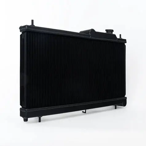 08-14 Subaru Wrx / Sti / 15-21 Subaru Wrx 2-Row 42Mm Race-Spec Radiator - Black 1