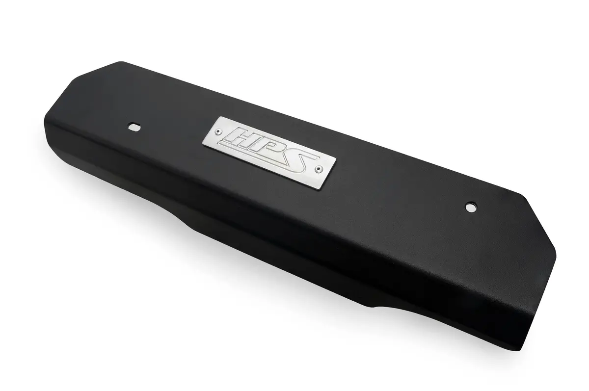 Hps Performance Pulley Belt Aluminum Cover, Black, 71-102Wb 1