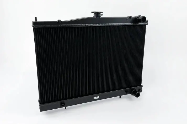 R33 Skyline Gt-R/Gts Full Billet Aluminum High-Performance Radiator - Black 2