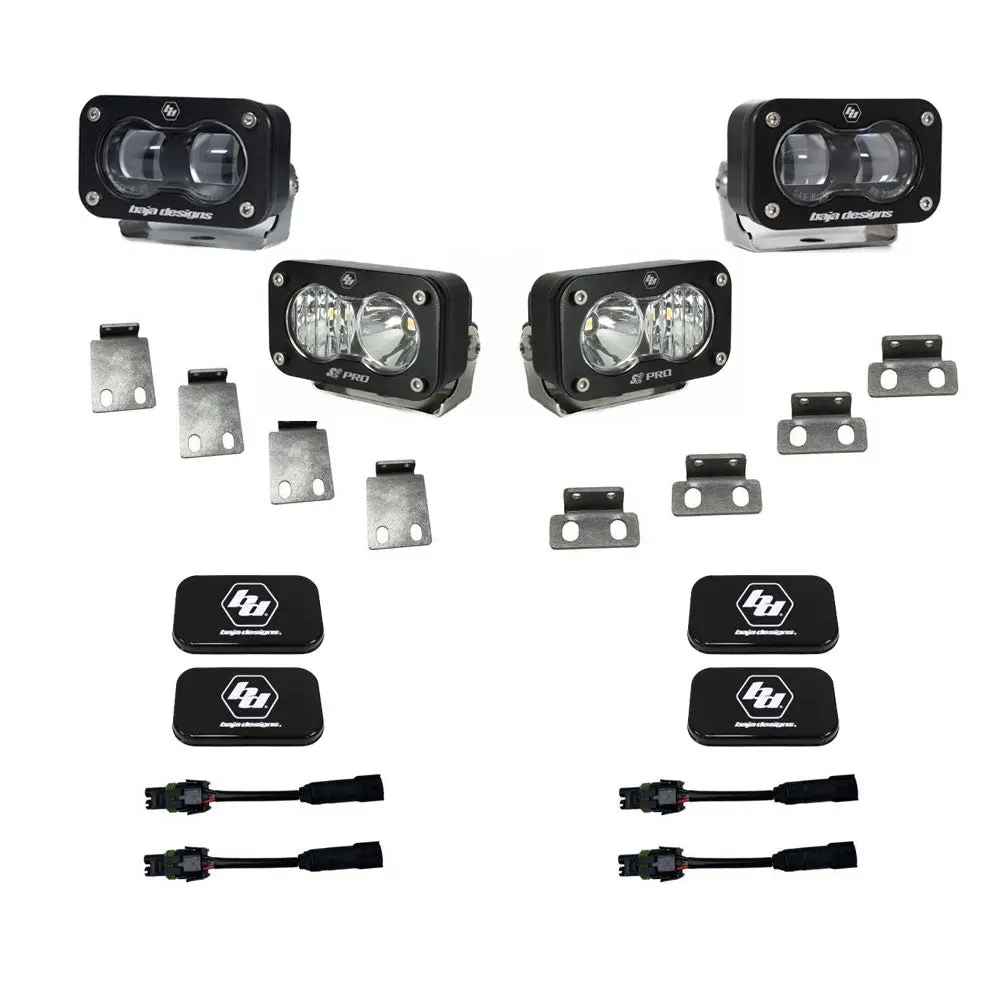 21+ Raptor | 23+ Bronco Raptor S2 Sae/S2 Pro Fog Pocket Kit 1