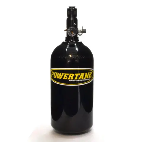 Nitrogen Bottle With Regulated Valve Gloss Black Powdercoat Power Tank 1