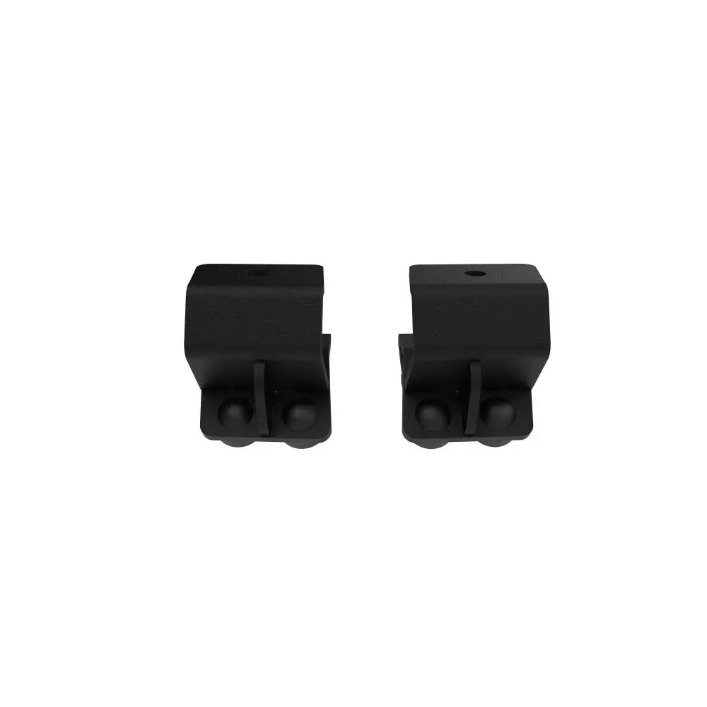 Kc Hilites Grill Mount Light Brackets For Two Lights - Gen5 2019+ Ram 1500 Rebel/1500 Trx 1
