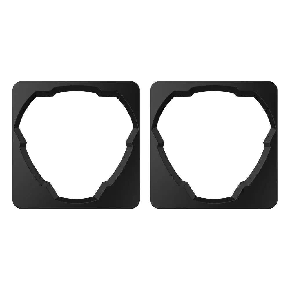 Kc Hilites Square Universal Shrouds For Flex Era 3 Lights - Pair 1
