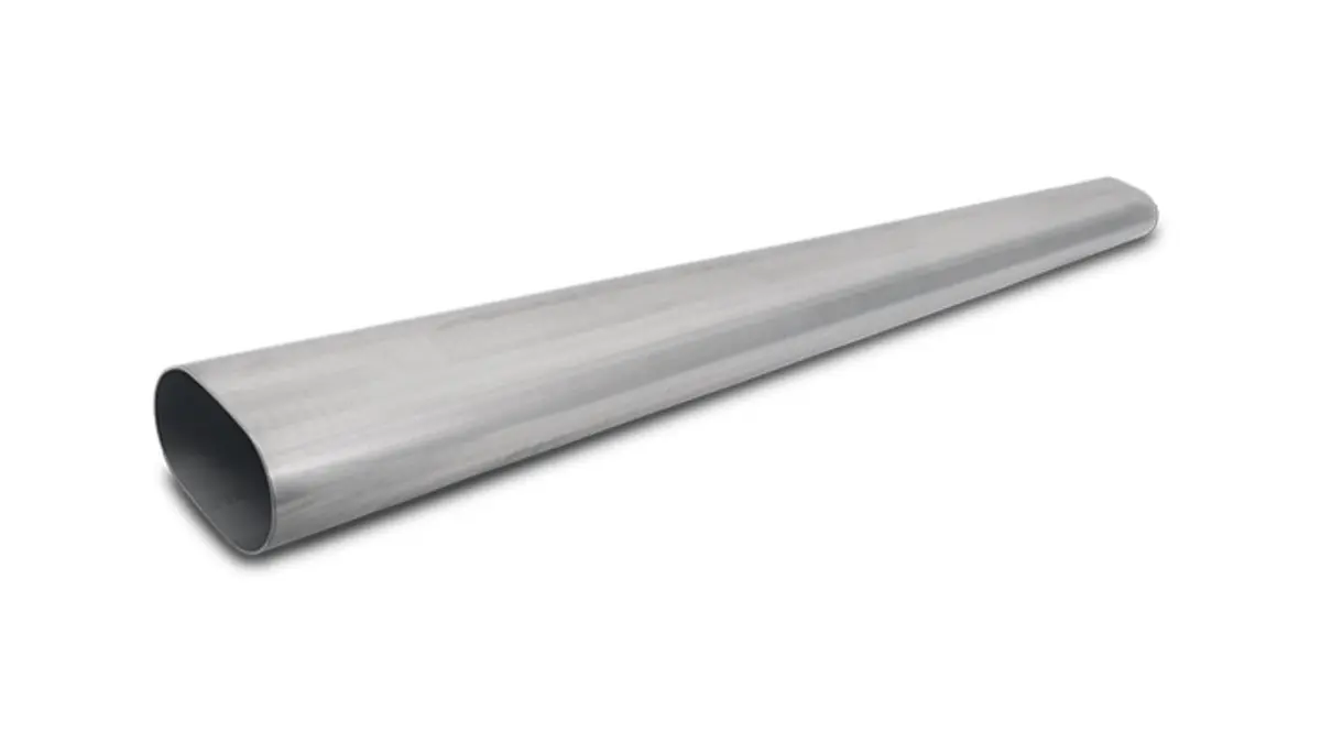 304 Stainless Steel Straight Oval Tubing 1