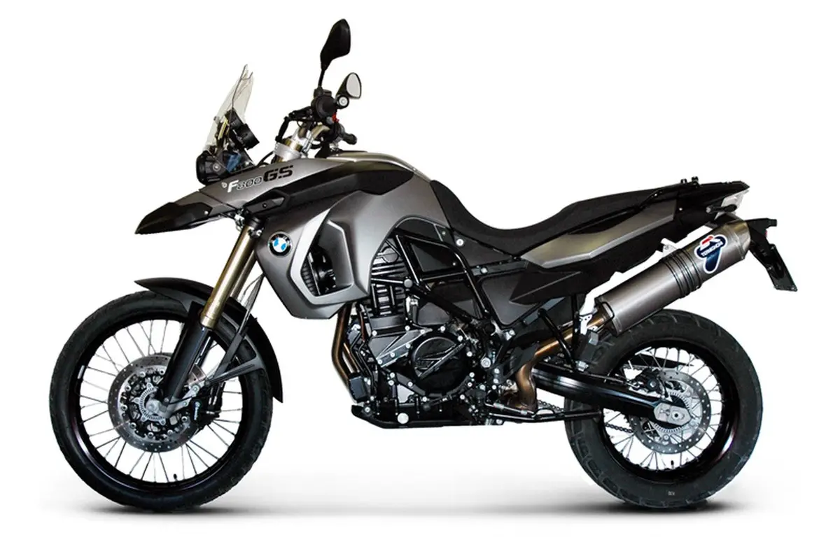 Termignoni Oval Stainless Steel Slip-On Exhaust – Compatible With 2009–2015 Bmw F650Gs & F800Gs 1